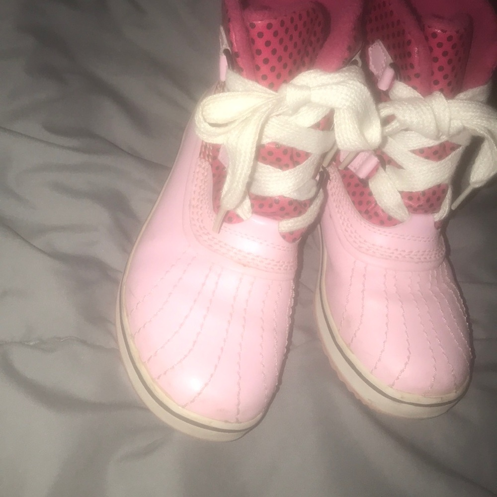 Pink Sorel Snow / All purpose boot
